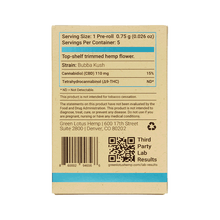 Load image into Gallery viewer, Green Lotus Hemp Pre-Rolls
